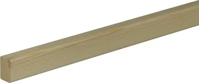 Produktbild von Banklatte R3 Fichte/Kiefer roh 1000 x 29 x 19 mm
