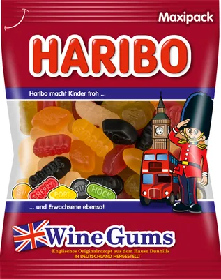 Produktbild von Haribo Wine Gums 500 g