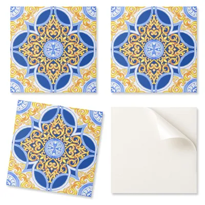 Obrázek produktu pro Samolepicí vinylové dlaždice, dekorativní, elegantní vzor, rozměry 20 x 20 x 20 cm