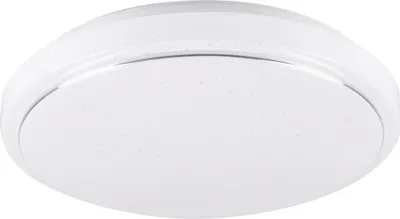 Immagine prodotto di Plafoniera LED rotonda ROMA bianca 24W, luce bianca neutra 2600 lm, plastica, dimensioni: 6,5 x 39 x 39 cm, IP20, Polux