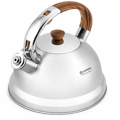 Produktbild von Edenberg Pfeifkessel 3,0 L mit Holzgriff