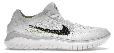 Produktbild von Nike Free RN Flyknit 2018 White Pure Platinum (Women's) - EU 38.5