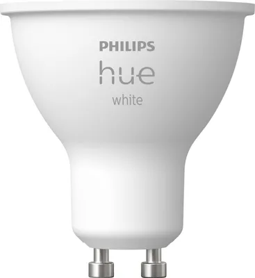 Produktbild von Philips Hue White GU10 - Smarter Spot - 400, Intelligentes Leuchtmittel, Bluetooth/Zigbee, Weiß, LED, GU10, GU10