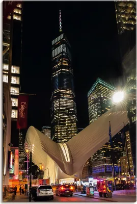 Produktbild von ARTland Leinwandbild World Trade Center New York Größe: 20x30 cm