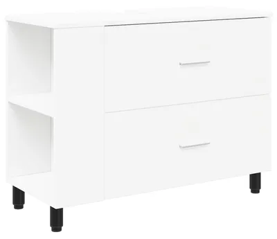 Produktbild von Waschtisch Weiß 80 x 35 x 60 cm Holzwerkstoff