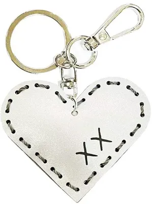 Image de Pendentif 3M entièrement réfléchissant en forme de cœur