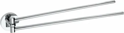 Immagine prodotto di Sapho X-Round - Portasciugamani rotante, lunghezza 420 mm, cromo XR405