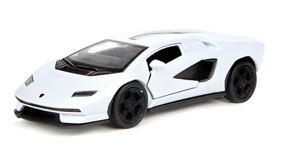Produktbild von LAMBORGHINI Countach LPI 800-4 Modellauto aus Metall 11,5cm Modell Auto Spielzeugauto Kinder Spielzeug Geschenk 05 (Weiss)