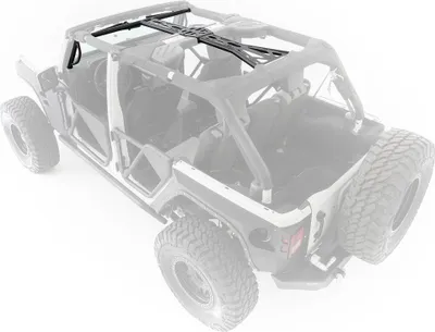 Zdjęcie produktu dla SRC Wzmocnienie pałąka zabezpieczającego 4-drzwiowy Smittybilt klatka Jeep Wrangler JK 07-10