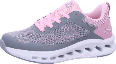 Produktbild von Kappa Damen Sneaker Grau mit flexiblen Sohlen und komfortabler Passform
