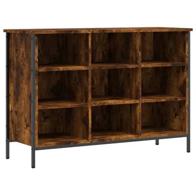 Obrázok produktu pre vidaXL Stojan na topánky údený dub 100x35x70 cm odvodený výrobok z dreva
