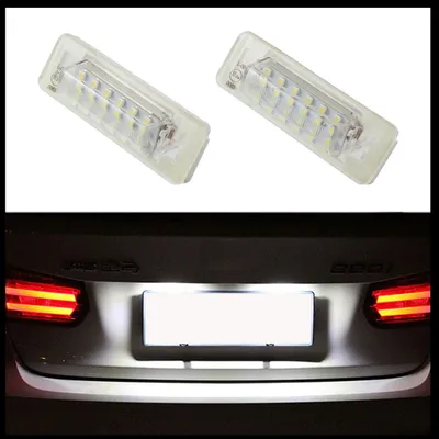 Obrázek produktu pro LED osvětlení státních poznávacích značek PREMIUM, 18 SMD, pro Mercedes-Benz třídy C (W202) / třídy E (W210)