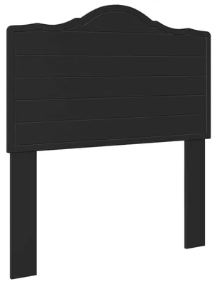 Image de vidaXL Tête de lit en bois d'ingénierie aspect chêne noir