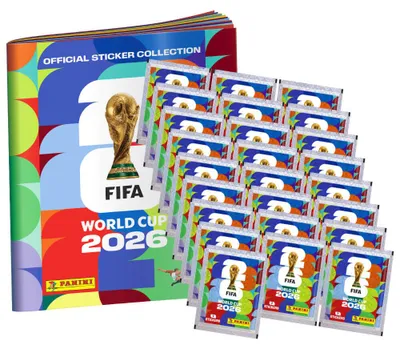 Produktbild von Fifa World Cup 2026 Sticker - WM Sammelsticker - 1 Album + 25 Tüten