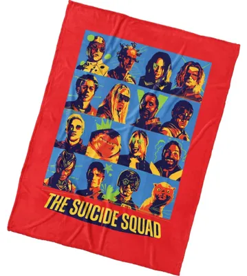 Immagine prodotto di Coperta in micropile Suicide Squad 150x200 cm