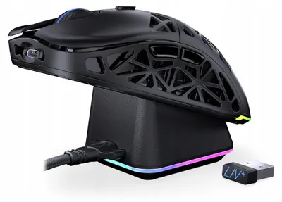 Produktbild von ENDORFY Kabellose Gaming-Maus LIV Plus Wireless, Ladestation, RGB