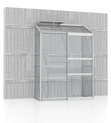 Zdjęcie produktu dla Szklarnia Vitavia "Styx 900" anodowane aluminium 0,9 m² 3 mm bezpieczne szkło hartowane