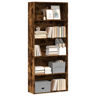 Produktbild von "2026 Aktion"Bücherregal - CLORIS - Standregal - Robust und langlebig - Räuchereiche 80x30x189 cm Holzwerkstoff - NeuMöbel8169100