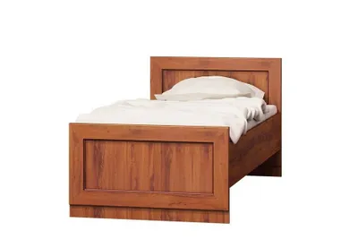 Obrázek produktu pro Jednolůžková postel 90x200 MERLO - dub