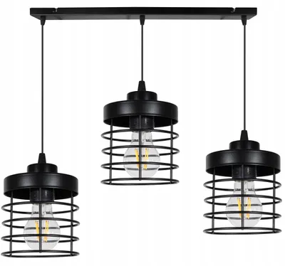 Obrázek produktu pro Stropní Závěsná Lampy Loft Lustrové Svítidlo Drátové Led