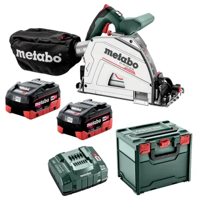 Produktbild von Metabo Akku-Tauchkreissäge KT 18 LTX 66 BL metaBOX 340; 18V 2x8Ah LiHD + ASC 145