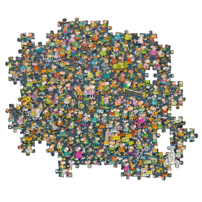 Produktbild von Clementoni Puzzle Mordillo Impossible, 1000 Teile, aus Pappe, mehrfarbig, 69 x 50 cm, für Erwachsene, inkl. Ersatzteilservice, entwickelt in Italien.