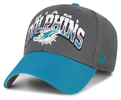 Produktbild von 47 Brand Adjustable MVP Cap - SPLIT BLOCK Miami Dolphins