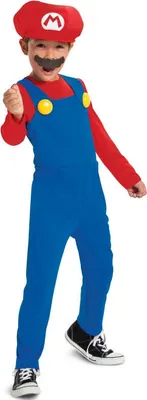 Produktbild von Nintendo - Super Mario Kostüm für Kinder Kindergröße: 104-110