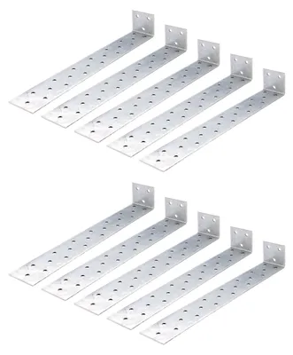 Immagine prodotto di Ancoraggio per calcestruzzo in acciaio piatto Alberts 847357, zincato Sendzimir, da incassare nel calcestruzzo, 285 x 40 x 40 mm, set da 10 pezzi