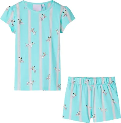 Produktbild von Kinderpyjama mit Kurzen Ärmeln Ecru 128