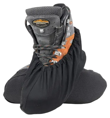 Produktbild von Schuhüberzieher schwarz, Größe 40-45, waschbar, rutschfest, für Innen- und Außenbereich