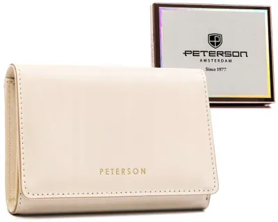 Produktbild von Peterson Brieftasche für Frauen Dembele glänzendes Beige One size