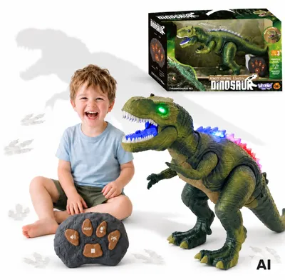 Zdjęcie produktu dla Dinozaur zdalnie sterowany Woopie Rc Tyrannosaurus Rex