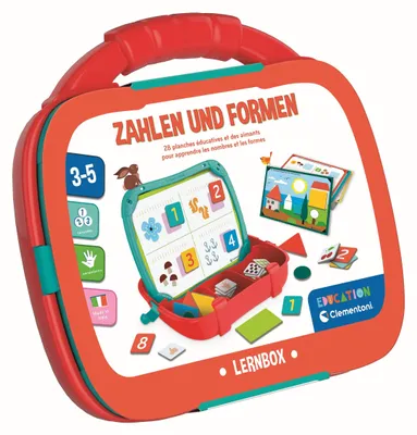 Zdjęcie produktu dla Clementoni, zestaw edukacyjny "Magnetyczne liczby i kształty"