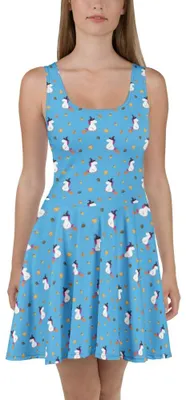 Produktbild von Mr. & Mrs. Panda Jerseykleid Einhorn Hexe XS - Blau - Geschenk, Freundin, Kleid, Sommerkleid, Frau, Strandkleid, Shirtkleid, Unicorn, Teufel, A-Linien-Kleid