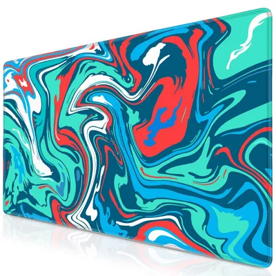 Productafbeelding van XXL gaming muismat, 900 x 400 mm, grote muismat met een vloeiend ontwerp, afgewerkte randen, waterbestendig, antislip voor PC en laptop, verbetert precisie en snelheid