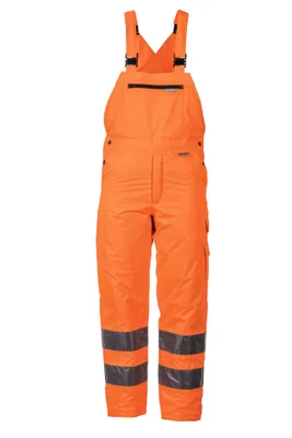 Produktbild von Planam Warnschutz Winterlatzhose uni Gr. L orange