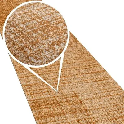 Image de Tapis de sol pour cuisine - Antidérapant - Facile à nettoyer - Imperméable - 67 x 100 cm - Marron foncé