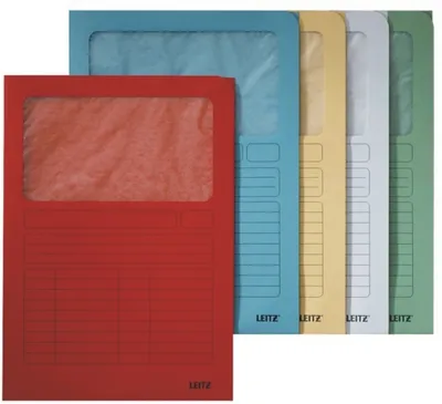 Produktbild von LEITZ Sichtmappe A4 sortiert 39500099 100ST