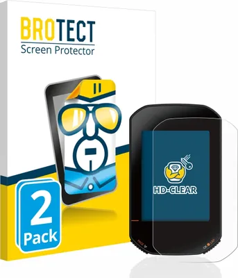Produktbild von 2x Für Bryton Rider 420 Schutzfolie BROTECT Displayschutz Display Schutz Folie Klar Transparent