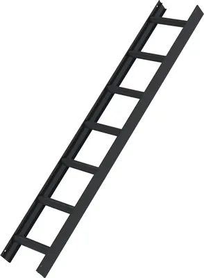 Produktbild von MUNK Aluminium Dachleiter 7 Sprossen anthrazitgrau