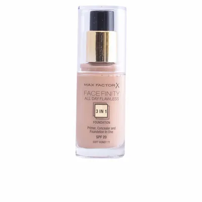 Zdjęcie produktu dla Max Factor Facefinity 3 in 1 Primer, Concealer und Foundation Spf20 77 Softhoney 30 ml
