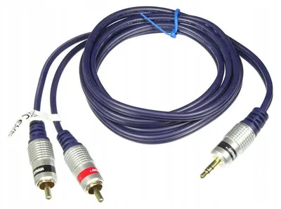 Produktbild von Vitalco JKD10 Kabel JACK 3.5 - 2RCA 5m