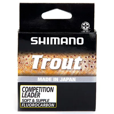 Obrázok produktu pre Shimano Trout Competition fluorokarbónový nadväzec, priemer na mm:0.165, dĺžka m:50