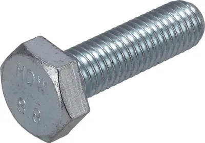 Produktbild von Schraube 10x35 Sechskant DIN933 verzinkt