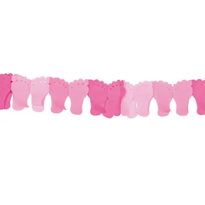 Productafbeelding van Papieren slingers, roze kleur