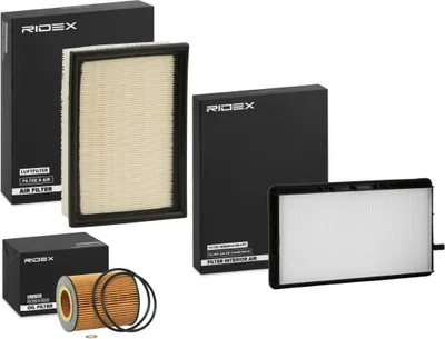 Produktbild von RIDEX Filterset Inspektionspaket Filtersatz für BMW 3 Limousine (E36) 3 Coupe (E36) 3 Cabrio (E36) 3 Touring (E36)