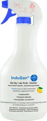 Produktbild von InduSan - Reinigungskonzentrat I 1.000 ml Sprühflasche I Citrus-Duft