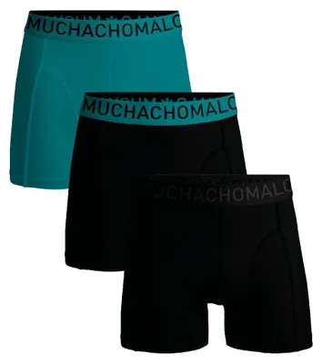 Produktbild von Muchachomalo Herren Boxershorts – 3er Pack – Microfaser & Stretch – Leichte Sport-Unterwäsche – Größe M - MICROFIB1010-79
