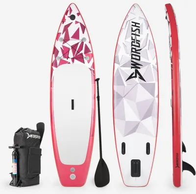 Image de SUP Touring Aufblasbares Stand Up Paddle Board 12'0 366cm Origami Pro XL